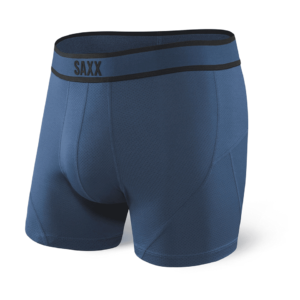 Saxx Mens Kinetic Boxer Brief Underwear Velvet Crush Blue 