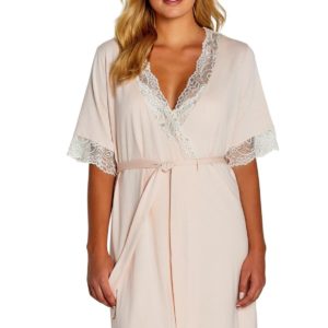 B UP Penelope Short Sleeve Short Robe