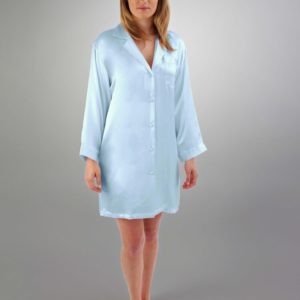 Linda Hartman Classic Hart Silk Nightshirt - Uplift Intimate Apparel