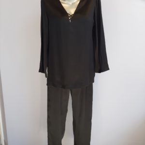 Linda Hartman Liza Silk PJ Set