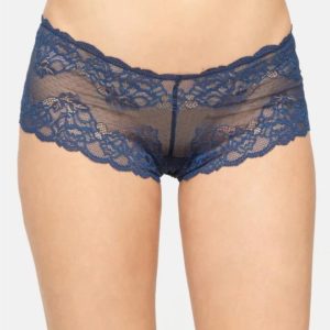Montelle Lace Cheeky Boyshort-Midnight Blue