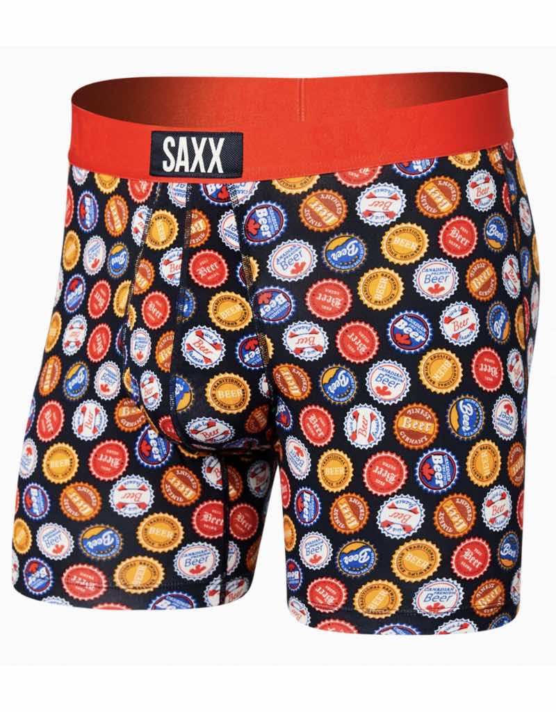 Saxx Ultra Boxer Brief-Coast Life Navy - Uplift Intimate Apparel