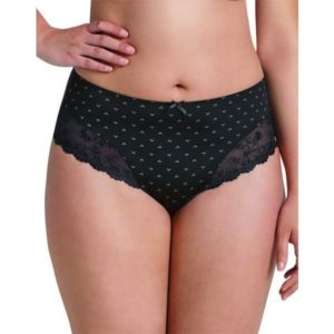 Rosa Faia Louisa Lace HW Brief-Black