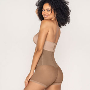 Leonisa Firm Compression High Waisted Sheer Short Shaper