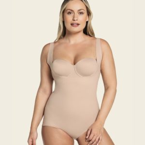 Leonisa Plunge Back Classic Sculpting Body Shaper