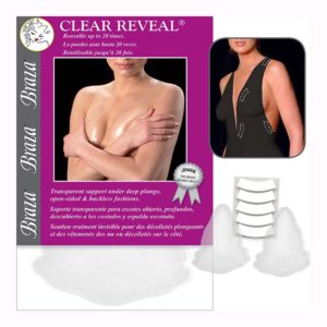 Braza Clear Reveal Adhesive Bra