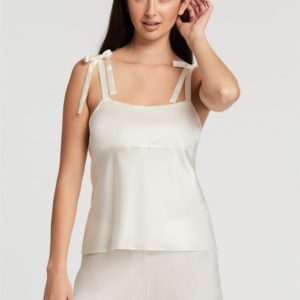 Rya Aretta Silk Cami Tap Pant Set