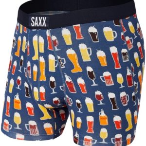 Saxx Vibe Boxer Brief-Dk Denim Pitcher Perfect