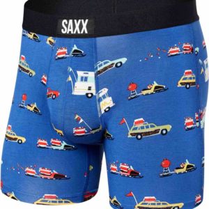 Saxx Vibe Boxer Brief-Tailgate Blue