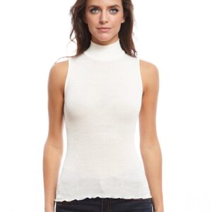 Oscalito Sleeveless Rib Turtleneck