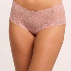 Montelle Lace Cheeky Boyshort-Ballet Pink